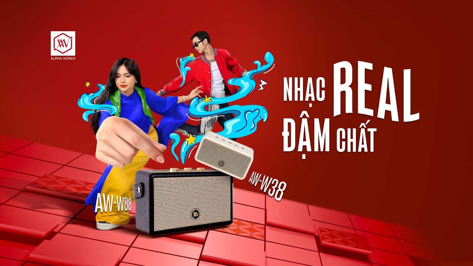 Loa Bluetooth Alpha Works W38