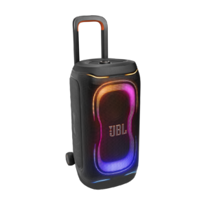 JBL PartyBox 330 – Loa Bluetooth 280W Uy Lực, AI Sound Boost, Pin 18H, Tay Kéo & Bánh Xe Di Động